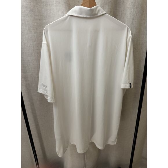 RLX Ralph Lauren U.S. Open Polo Shirt XL White Torrey Pines 2021 - Picture 3 of 11